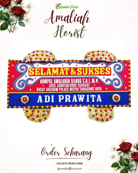 Papan Bunga Ucapan Selamat Jeli